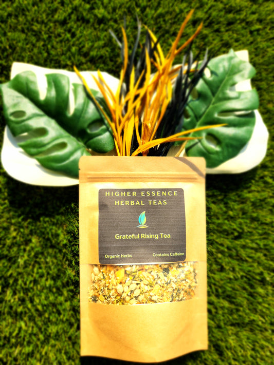 Grateful Rising Tea Blend - Now with a Natural Caffeine Boost!